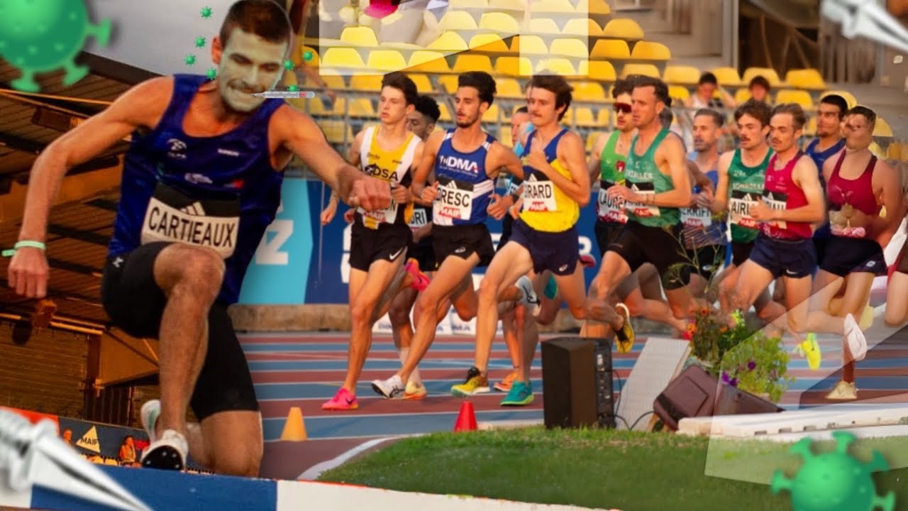 Courir en étant malade ! - Championnat de France Elite - 3000m steeple