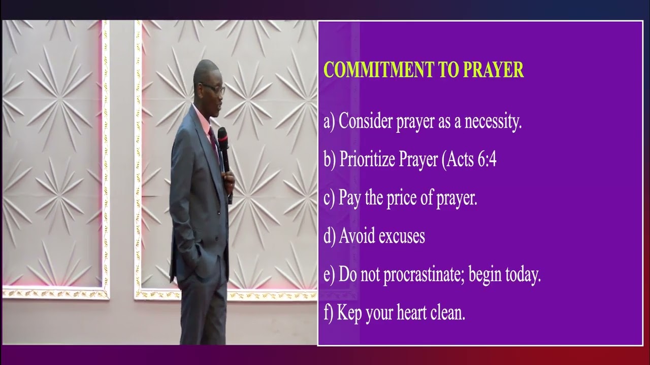 Building a Culture of Prayer part 4__Pst Samuel Kimaru