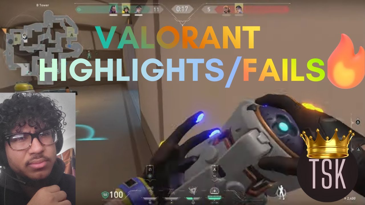 Slowly Becoming a Rank Demon! Valorant Highlights and Fails! Pt 7