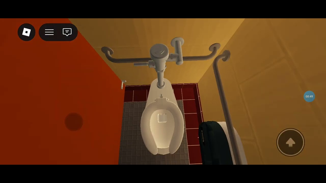 Warehouse mens and women's restroom