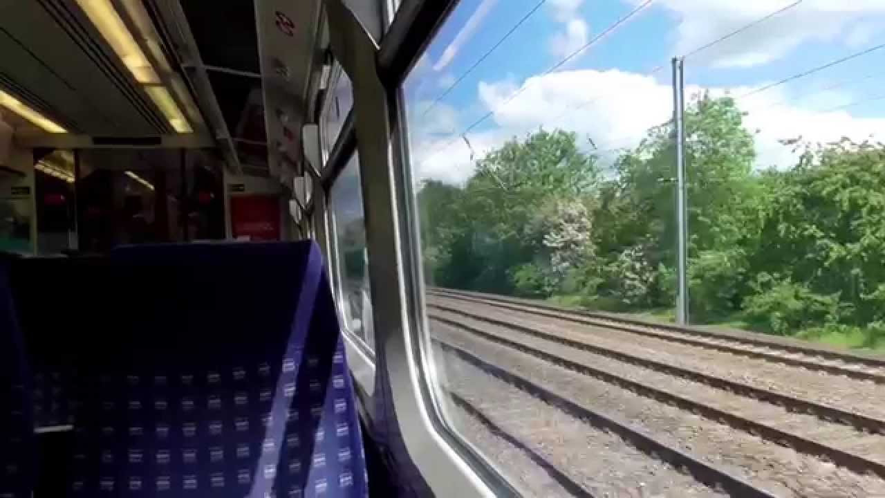 Leaving Arlesey On A Great Northern Class 365 (28/5/15)