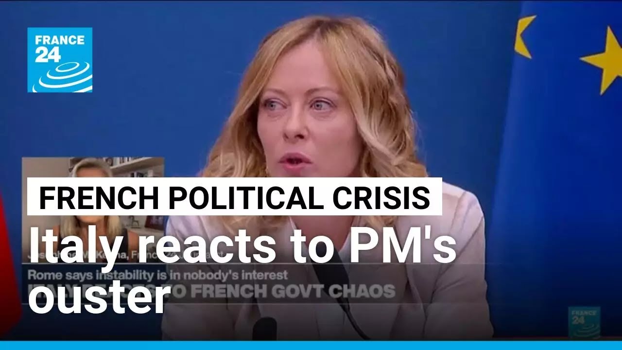 'Last Tango for the French government': Italy reacts to political chaos in France &bull; FRANCE 24