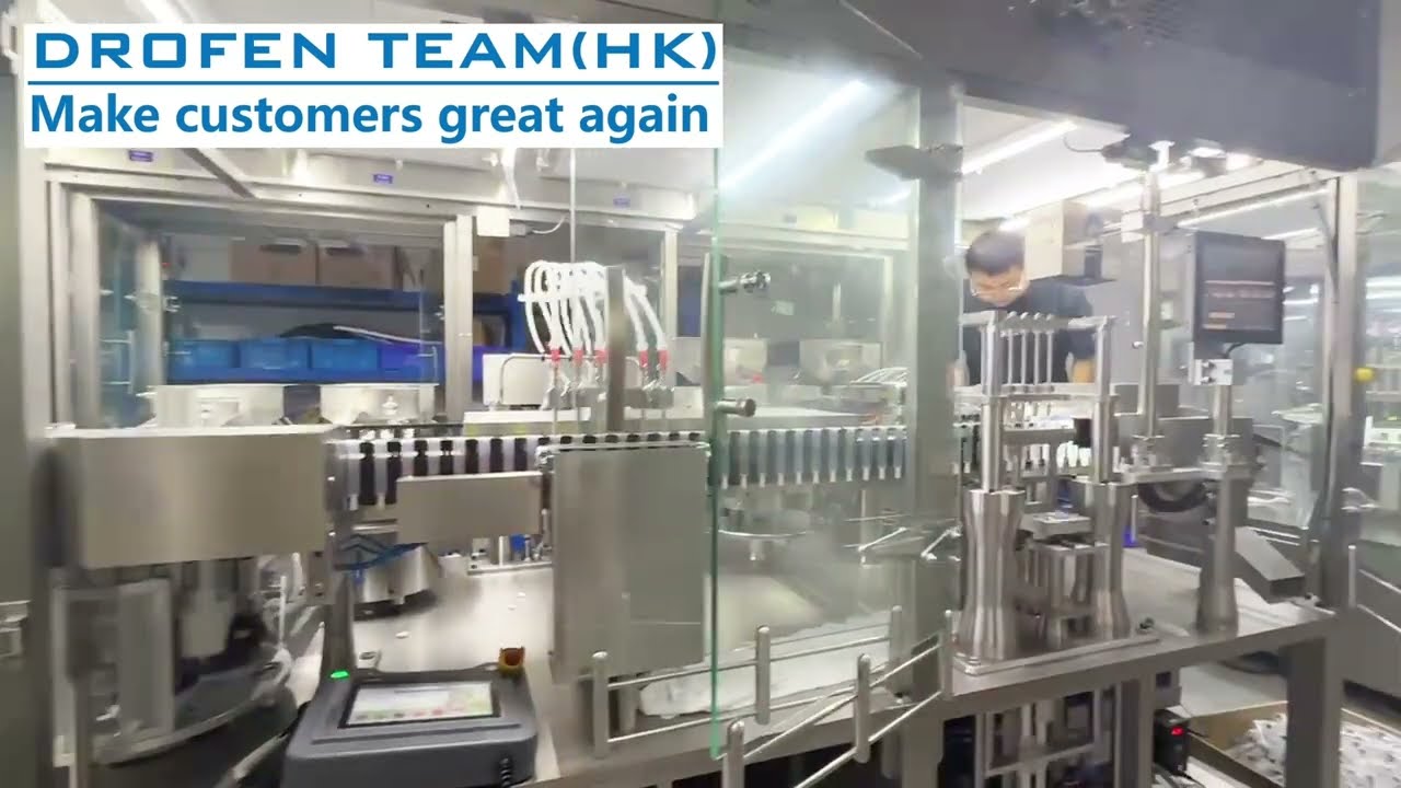 Automatic Pre-Filled Syringe (PFS) Filling Machine | 99.99% Yield Rate | DROFEN MACHINERY