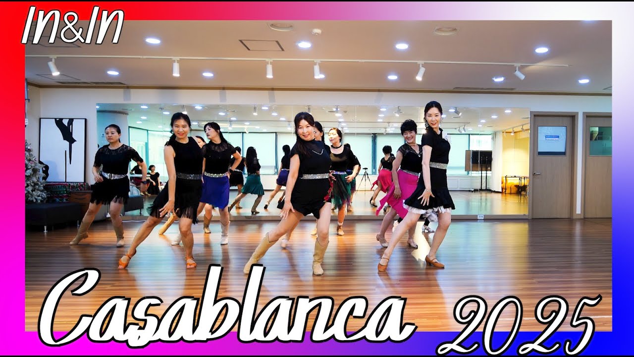 Casablanca 2025(Improver/IN&IN Linedance)