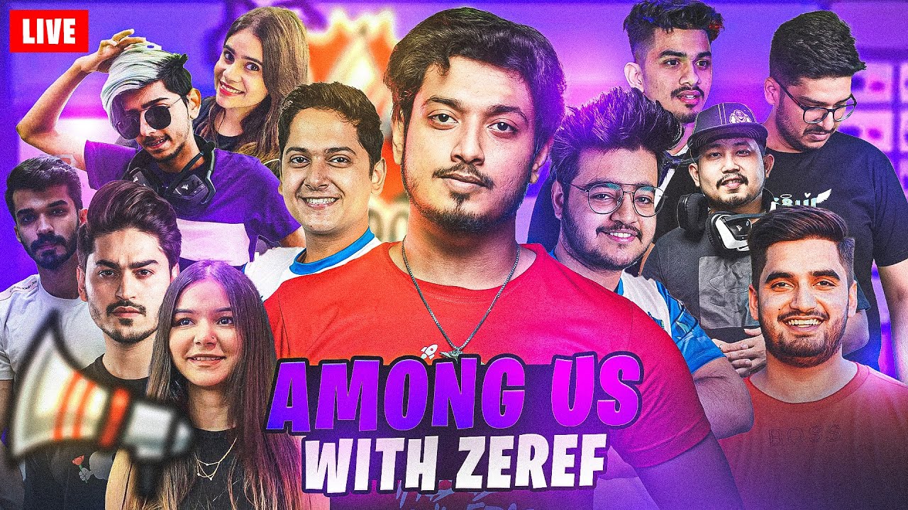 🔴AAAYOOO S8UL AMONG US with a NEW ROLE !! w/ ZEREF aka MACHCHIII