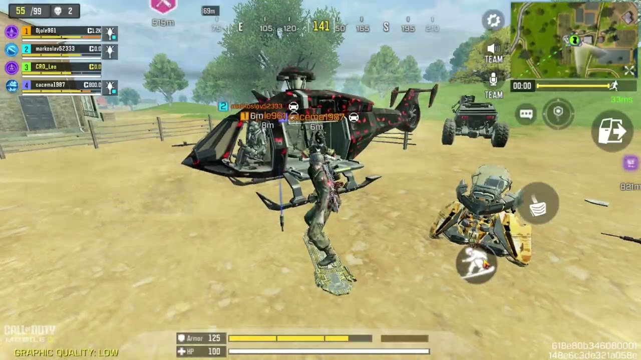CODM BR Squad | 1v6 CLUTCH 😱 Blackout Snajperski Rat | CRO_Leo (Djole961 & markoslav52333)