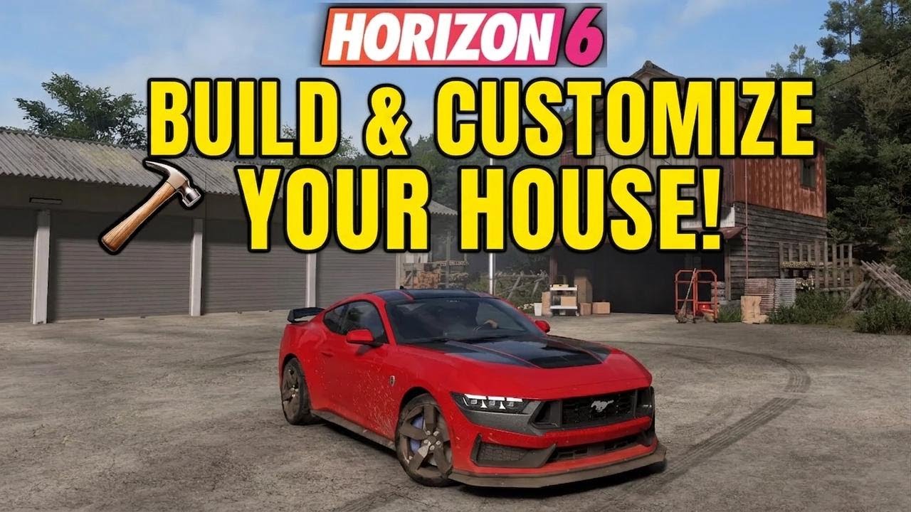 Forza Horizon 6: Build and Customize Your Own Home!