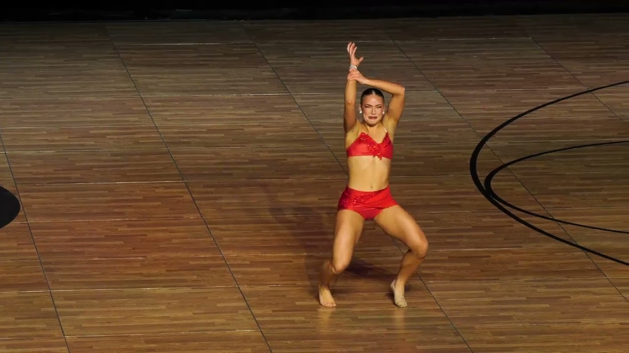 WCE 2025 Dance Team Nationals 5th Place Dancer of the Year Gold Presley Ceglie Poway