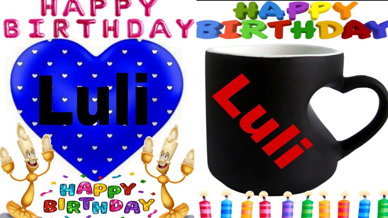 Happy birthday Luli/Happy birthday to you Luli/ birthday Luli song/birthday wishes cake for Luli
