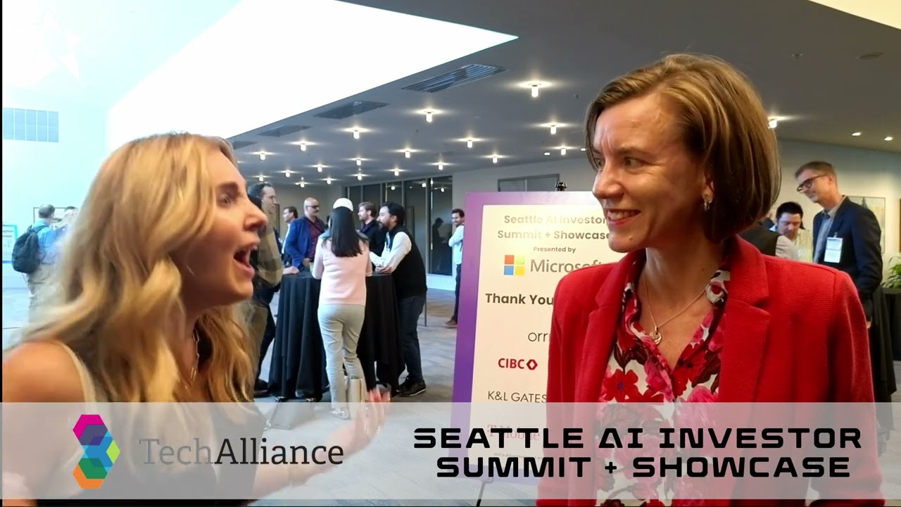 Mandy McGill & Emily Jones - Seattle AI Investor Summit and Startup Showcase by TechAlliance.