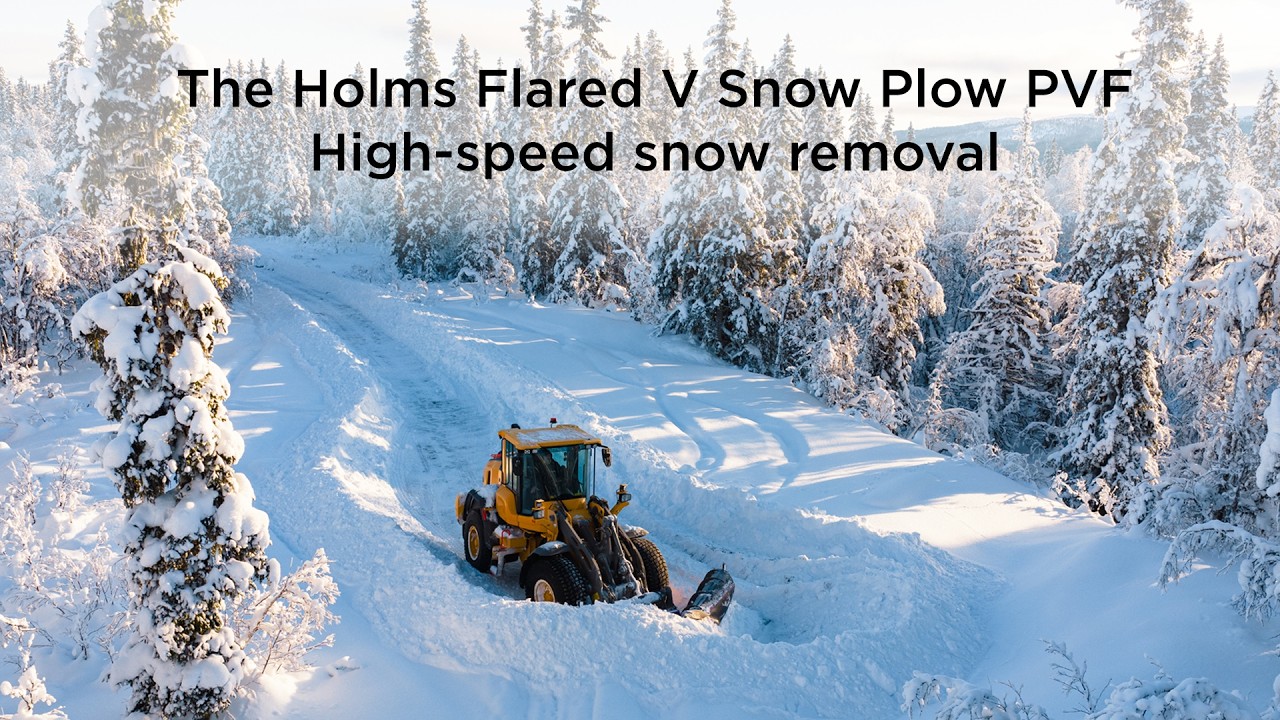 Holms Flared V Snow Plow PVF | High-Speed Snow Plow for Extreme Snow Removal