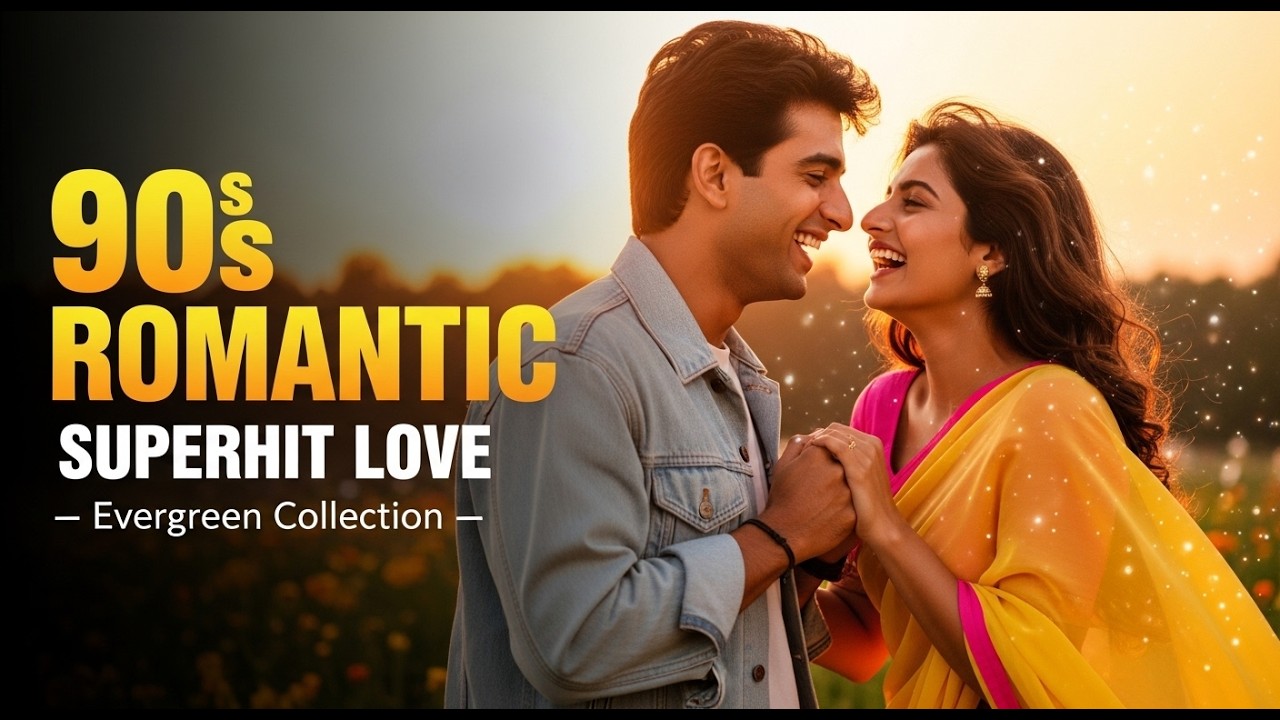 90s Romantic Hindi Songs | Superhit Bollywood 90s Evergreen Love Collection