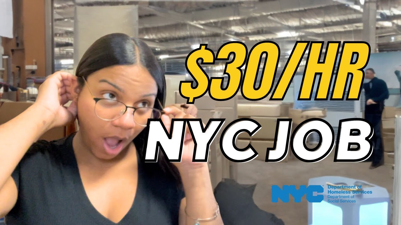 Job hiring NOW $30/Hour NYC