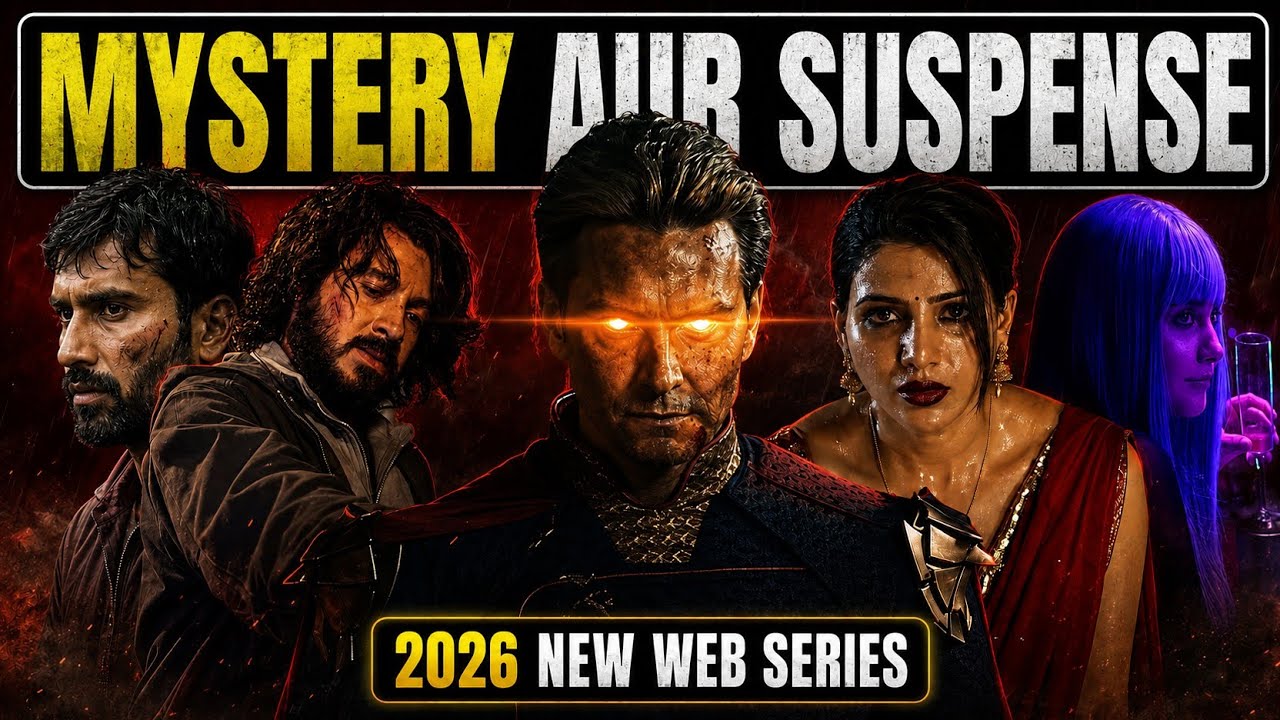 Top 10 New Crime Thriller web series hindi dubbed on Netflix,Prime Video