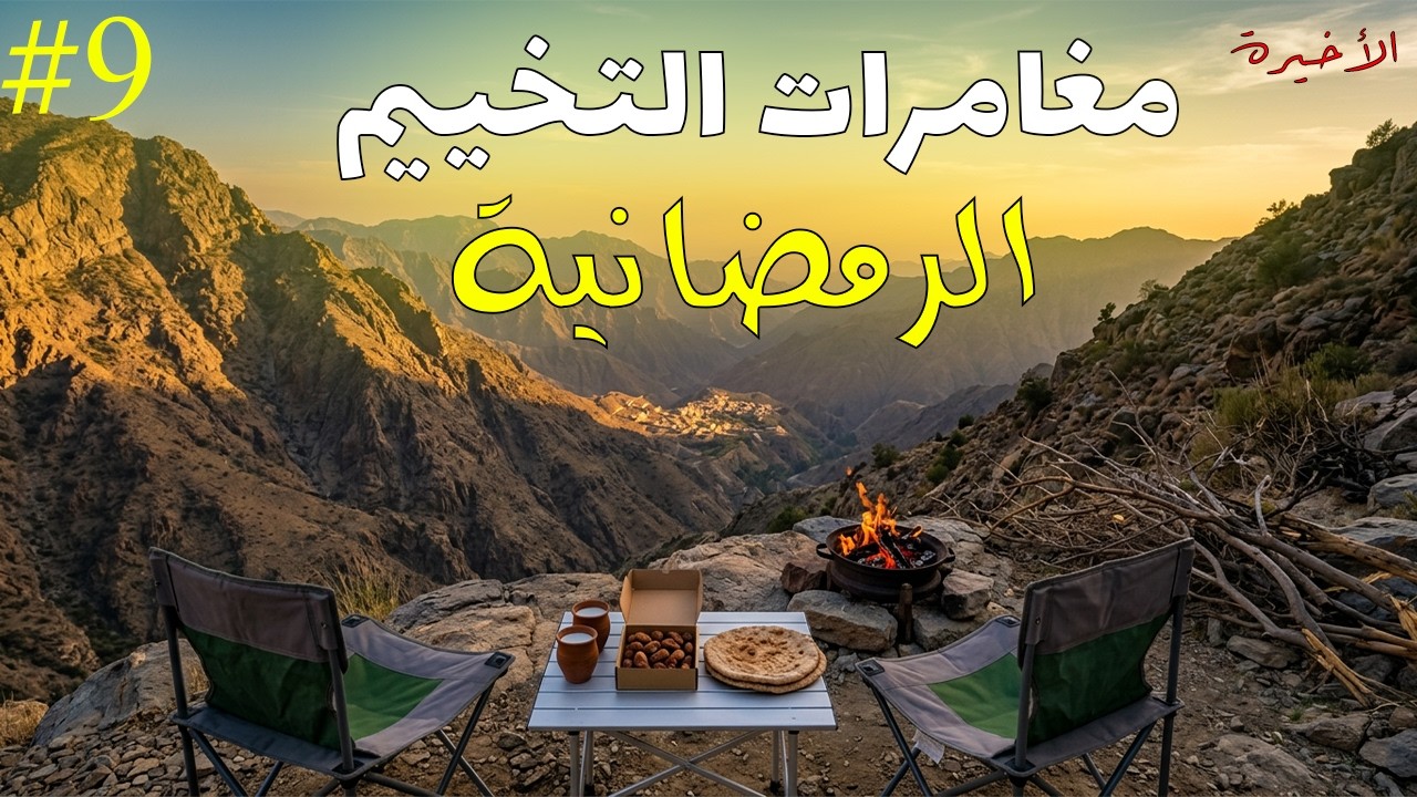 سلسلة مغامرات التخييم الرمضانية 1447 الأخيرة🌙⛺