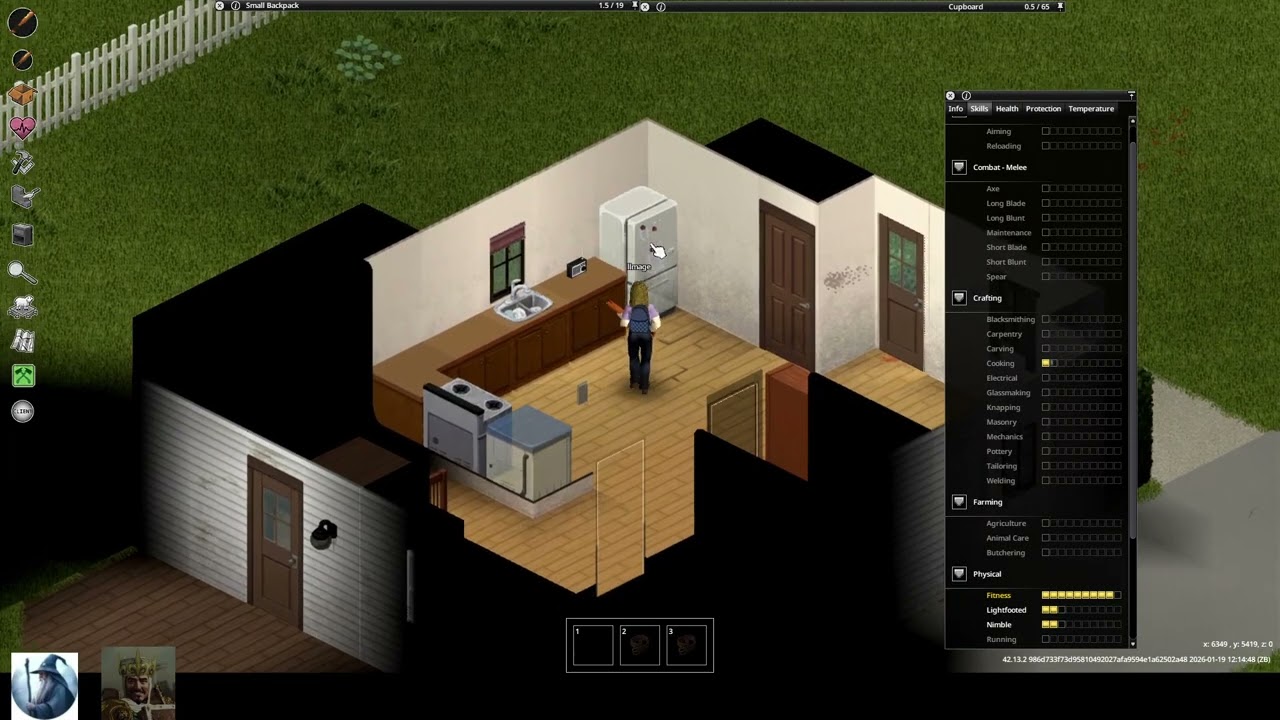 Project Zomboid teaching Totemt