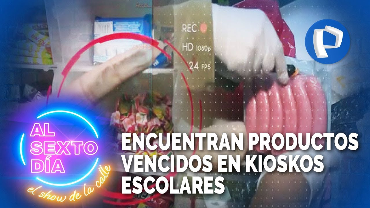 ¡Atención padres!: Encuentran productos vencidos en kioskos escolares
