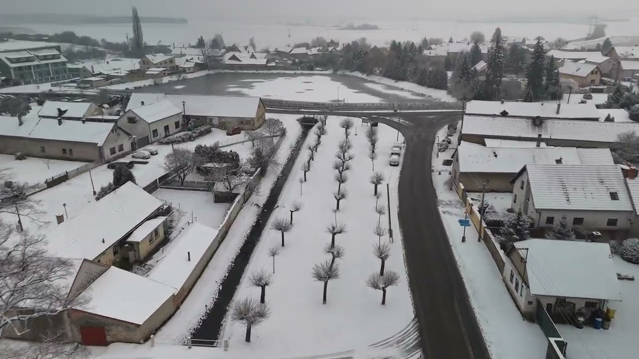 Moje první video Svatá Kateřina u Kutné Hory  zima 2026