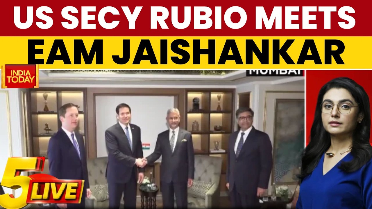 Marco Rubio Meets Jaishankar in Mumbai, Eyes Trade Deal, Hails Strong Strategic Ties