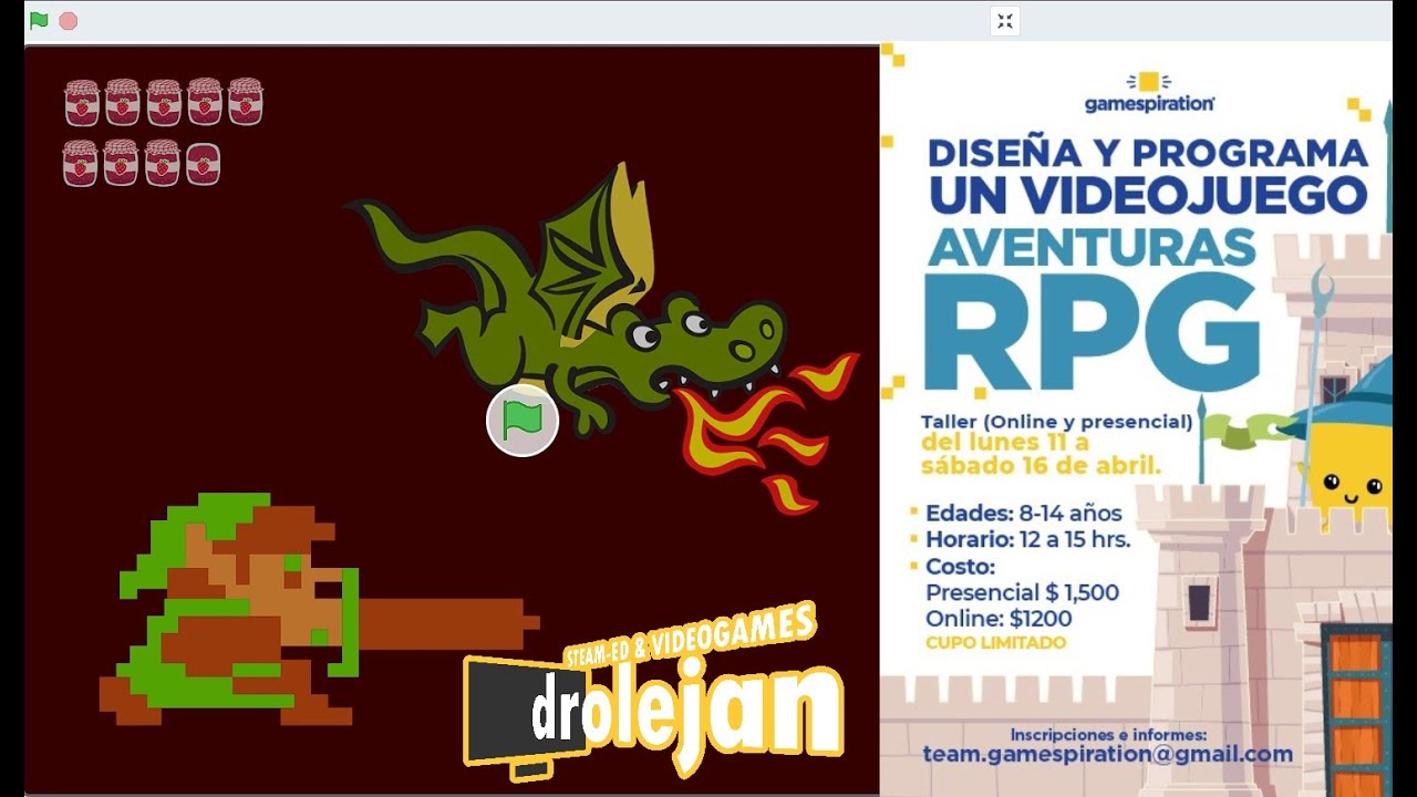 Creando un RPG en Scratch