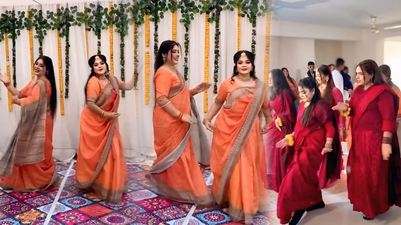 ননদিনীর হলুদ বলে কথা একদিনে সাত রকমের হলুদ এটা শুধুমাত্র পুরান ঢাকায় সম্ভব।