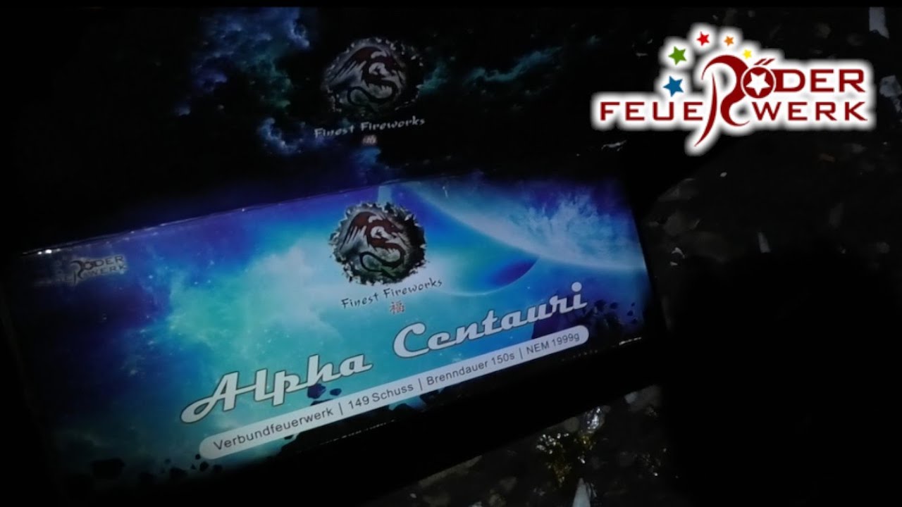 2 MINUTEN VERBUNDFEUERWERK 💥 | Röder Alpha Centauri