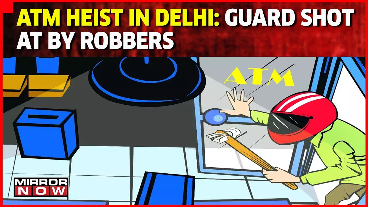 ATM Looted In Broad Daylight In Delhi, Security Guard Shot At By Robbers