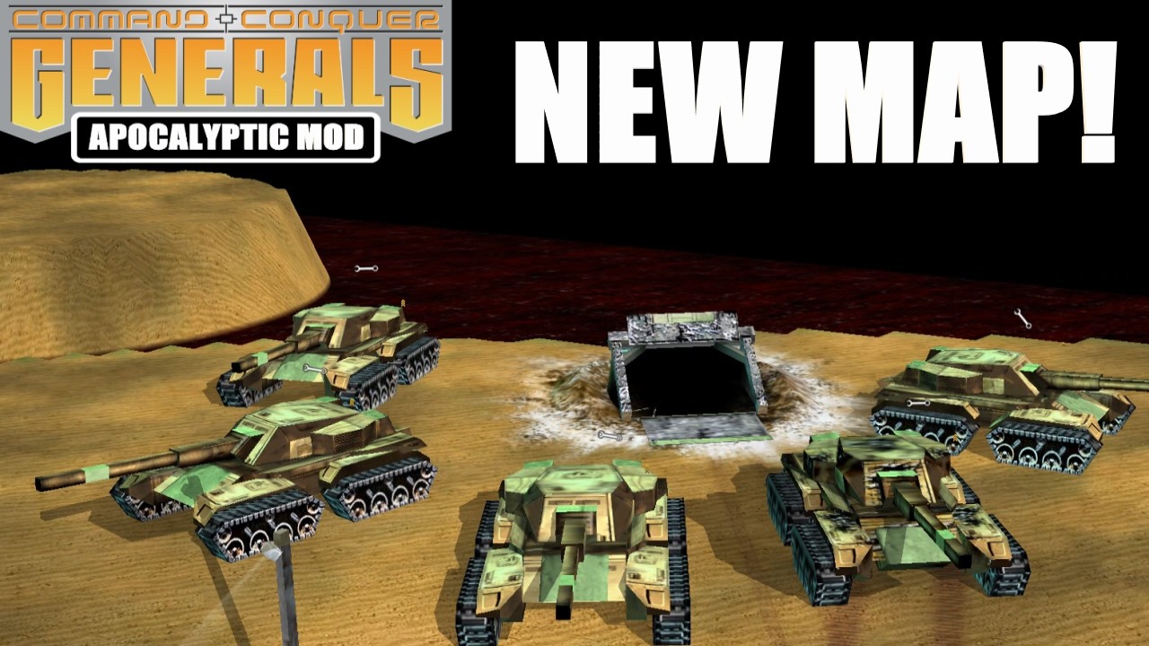 INTRUDER TANK SNEAK ATTACK! C&C Generals Zero Hour Apocalyptic 2.2