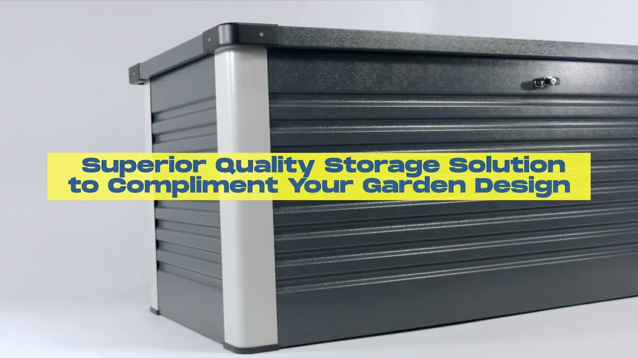Trimetals Patio Box – Stylish, Secure Outdoor Storage