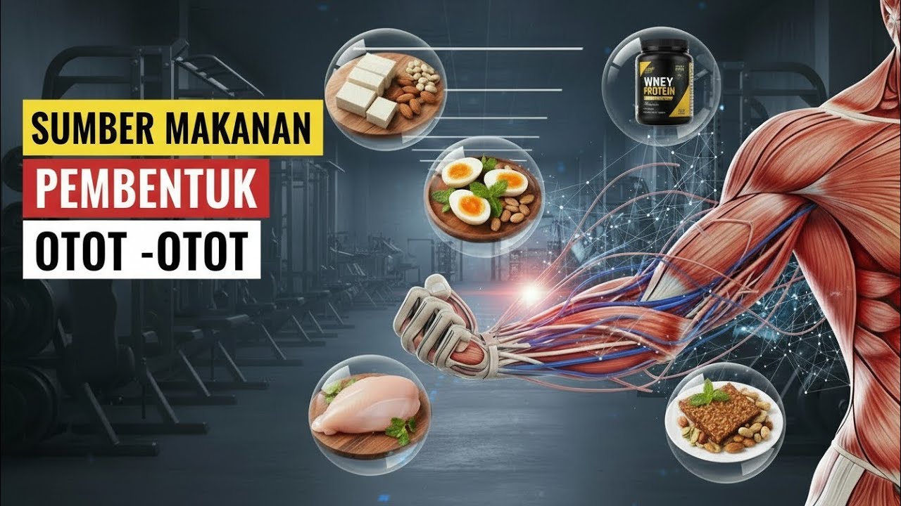 SUMBER MAKANAN PEMBENTUK OTOT.