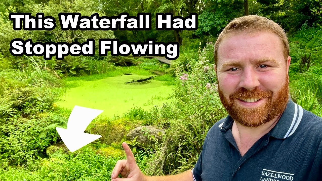 RESTORING A WATERFALL In A NATURAL Stream