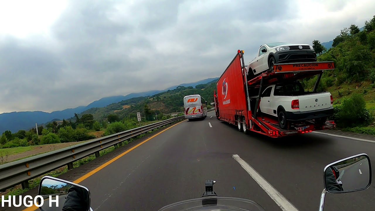 Cumbres de Maltrata, subiéndola en moto desde Ciudad Mendoza