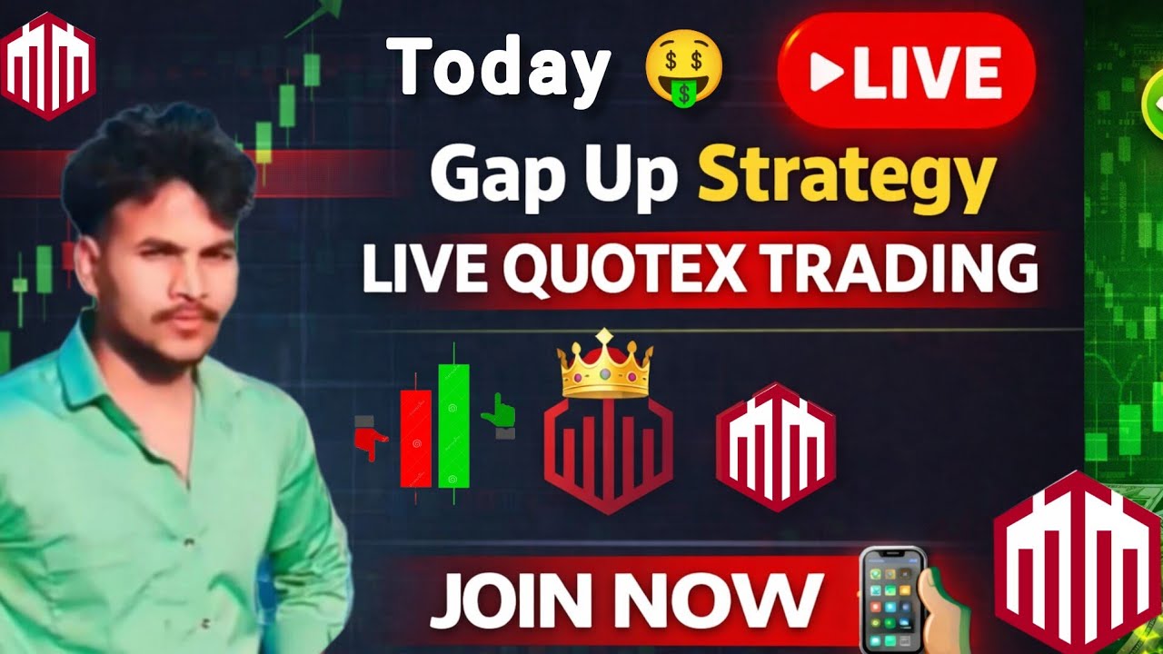 Binary Trading Live 🔥 Live Quotex Trading 2026 | Quotex Gapup Strategy Explain