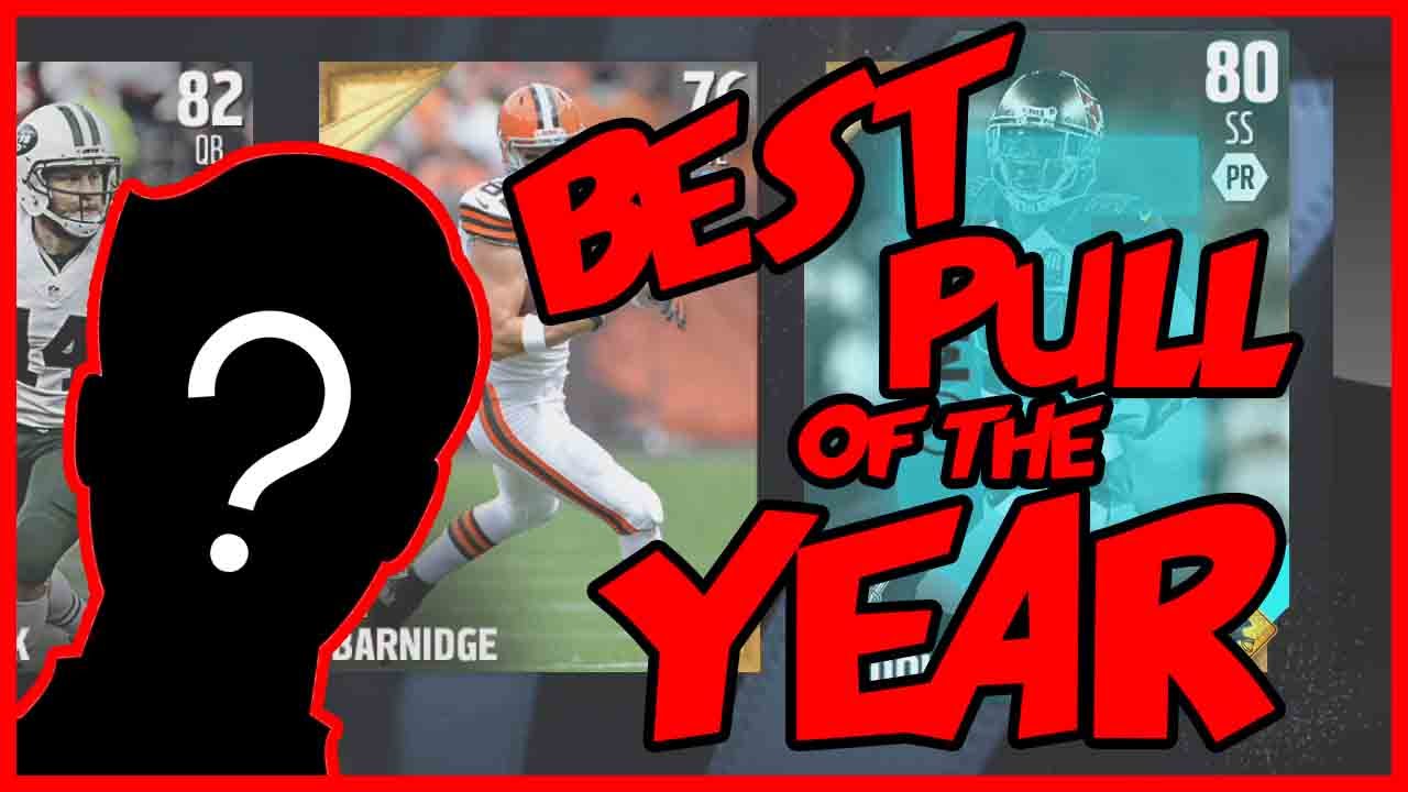 HILARIOUS REACTION! BEST PULL OF THE YEAR!! - Madden 16 Pack Opening