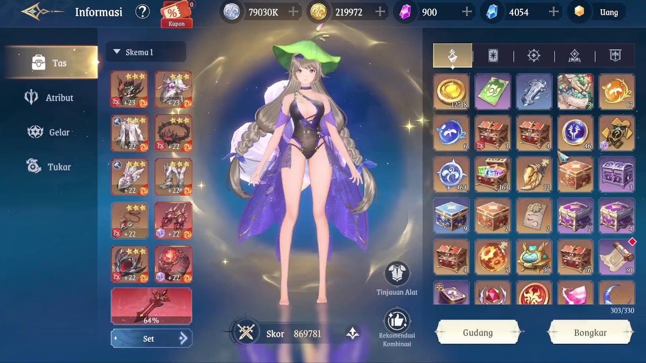 GACHA LUCKY WHEEL 70K KRISTAL (F2P) | Soul Land New World