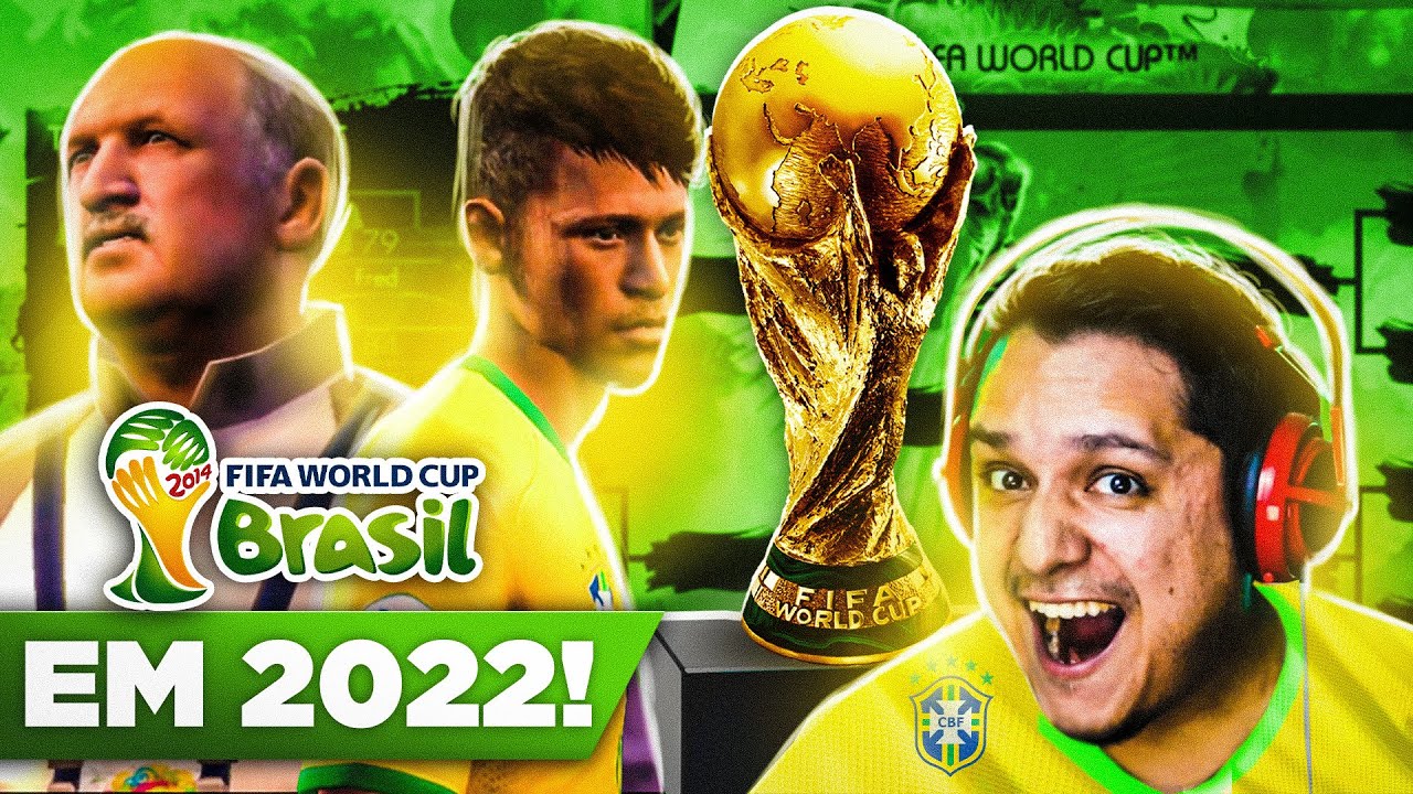 Joguei FIFA 14 WORLD CUP em 2022!! JOGO PERFEITO!! 🏆😍