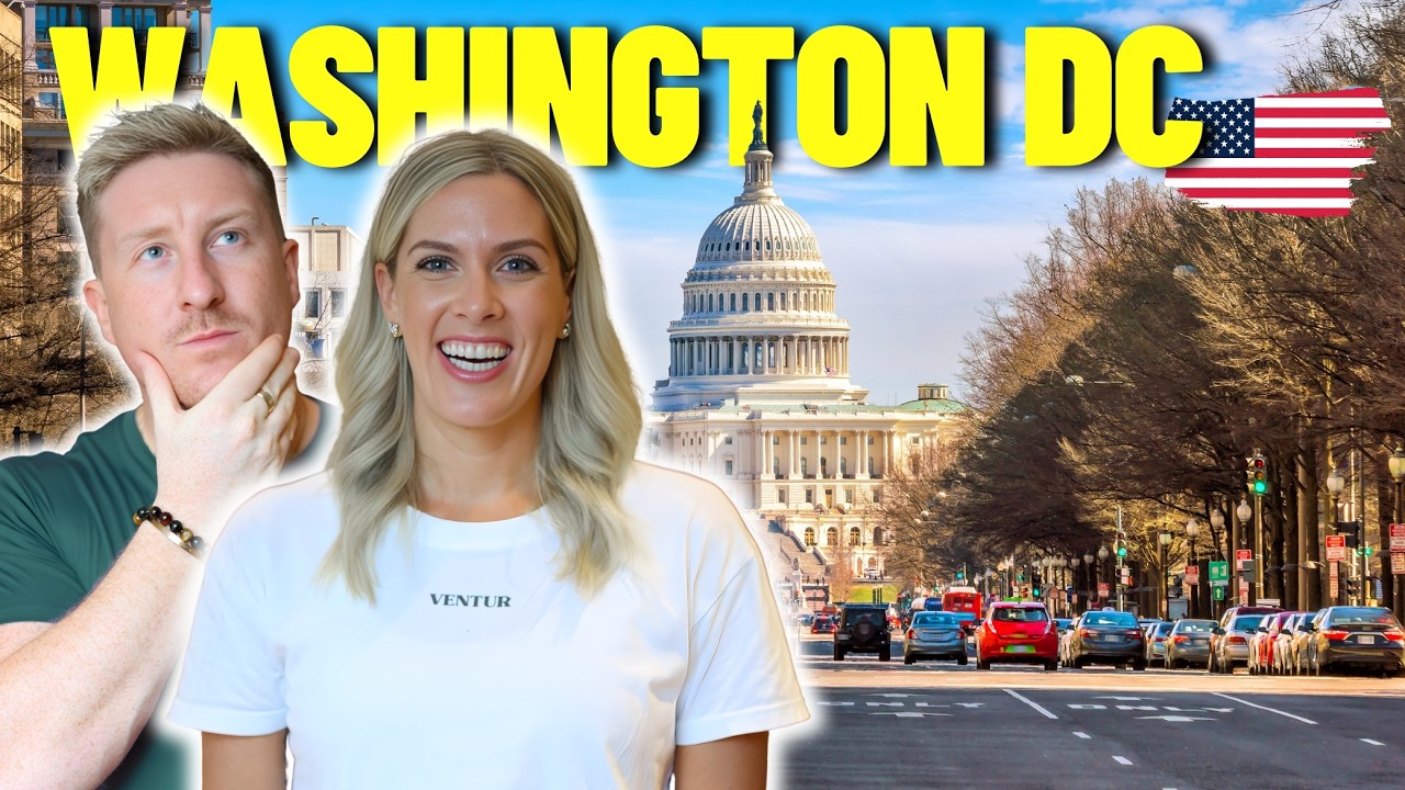 Наша ПЕРВАЯ поездка в Вашингтон (начало было неудачным) 🇺🇸