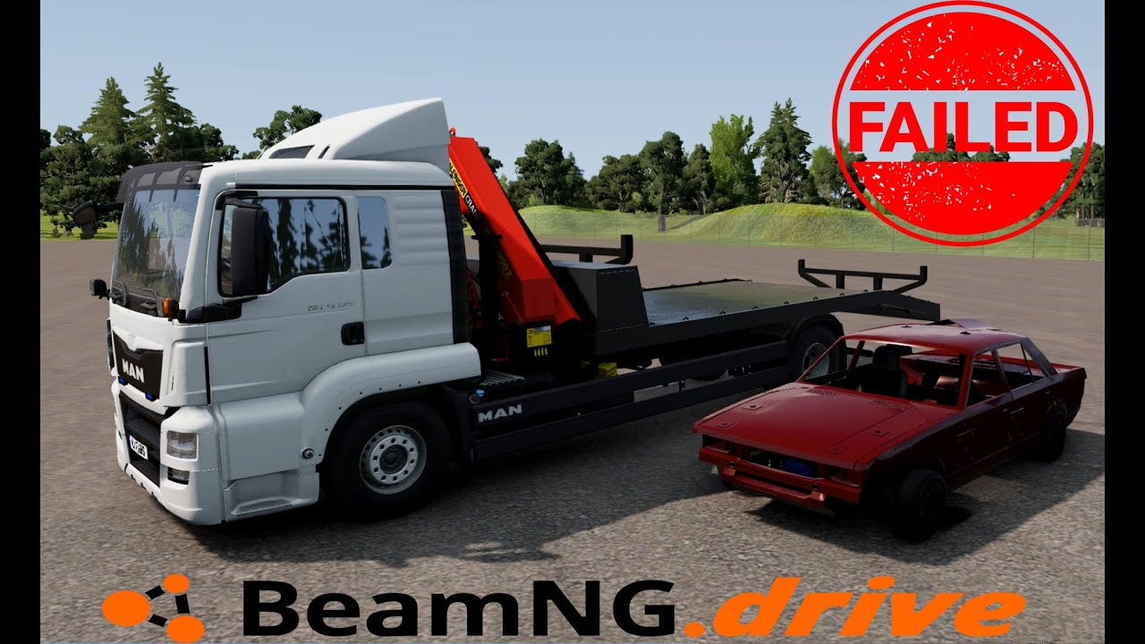 WE TRY THE HIAB LORRY! CAN WE LIFT THE GRANADA?