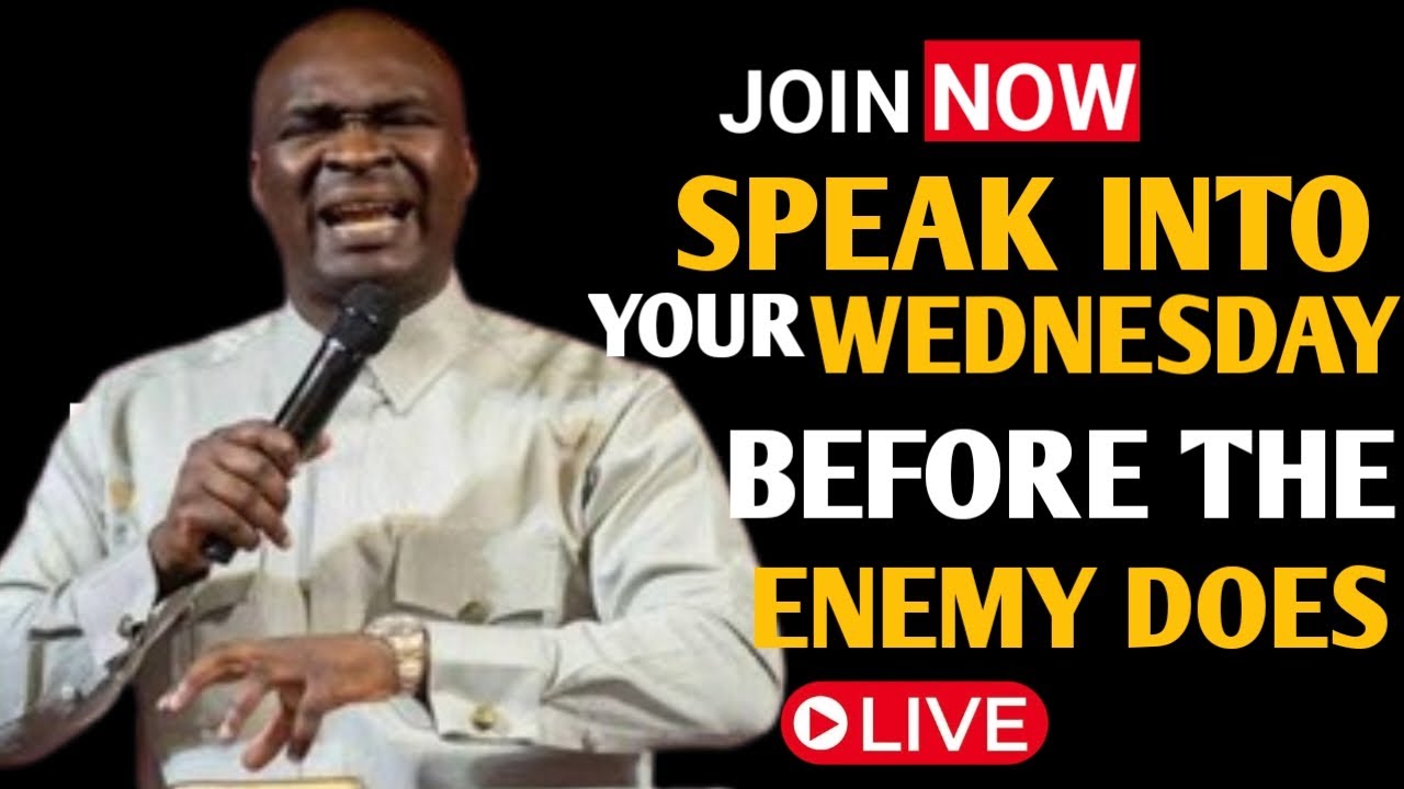 [Wednesday 14th January,2026]SPEAK INTO YOUR WEDNESDAY BEFORE THE ENEMY DOES – Apostle Joshua Selman