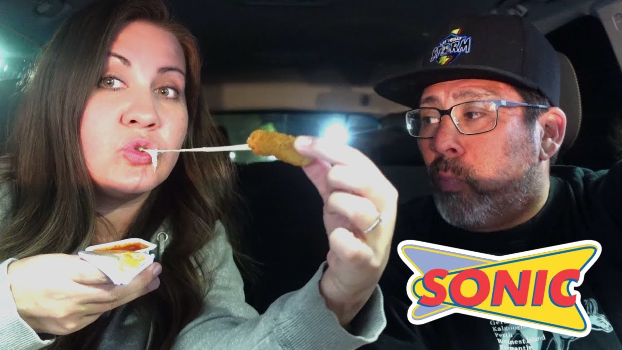 TASTING AND RANKING SONIC SNACKS & SIDES MENU | LATE NIGHT SONIC DRIVE THRU FAST FOOD TASTE TEST