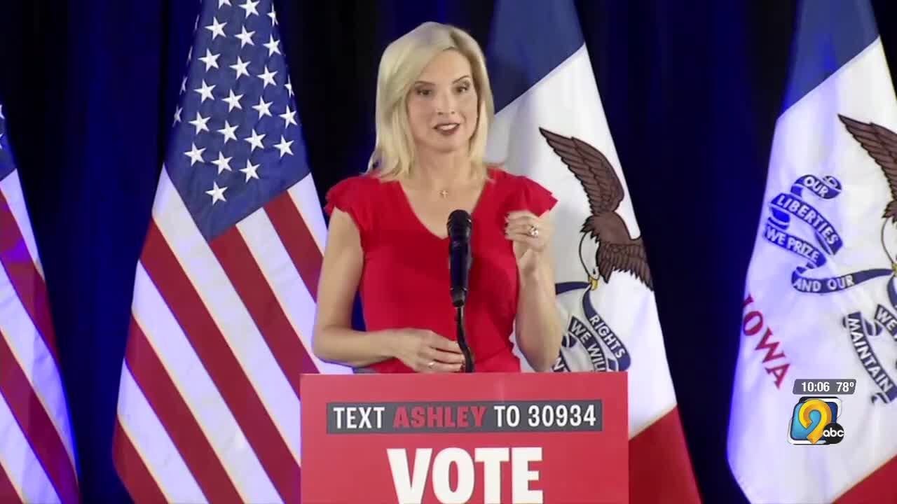 Iowa Rep. Ashley Hinson launches campaign for U.S. Senate