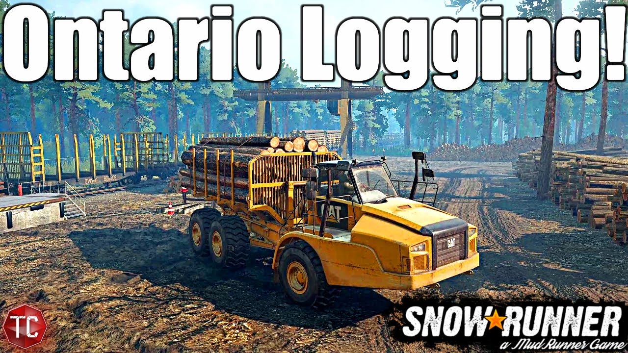 SnowRunner: NEW DEEP WOODLAND LOGGING CAMPAIGN MOD!