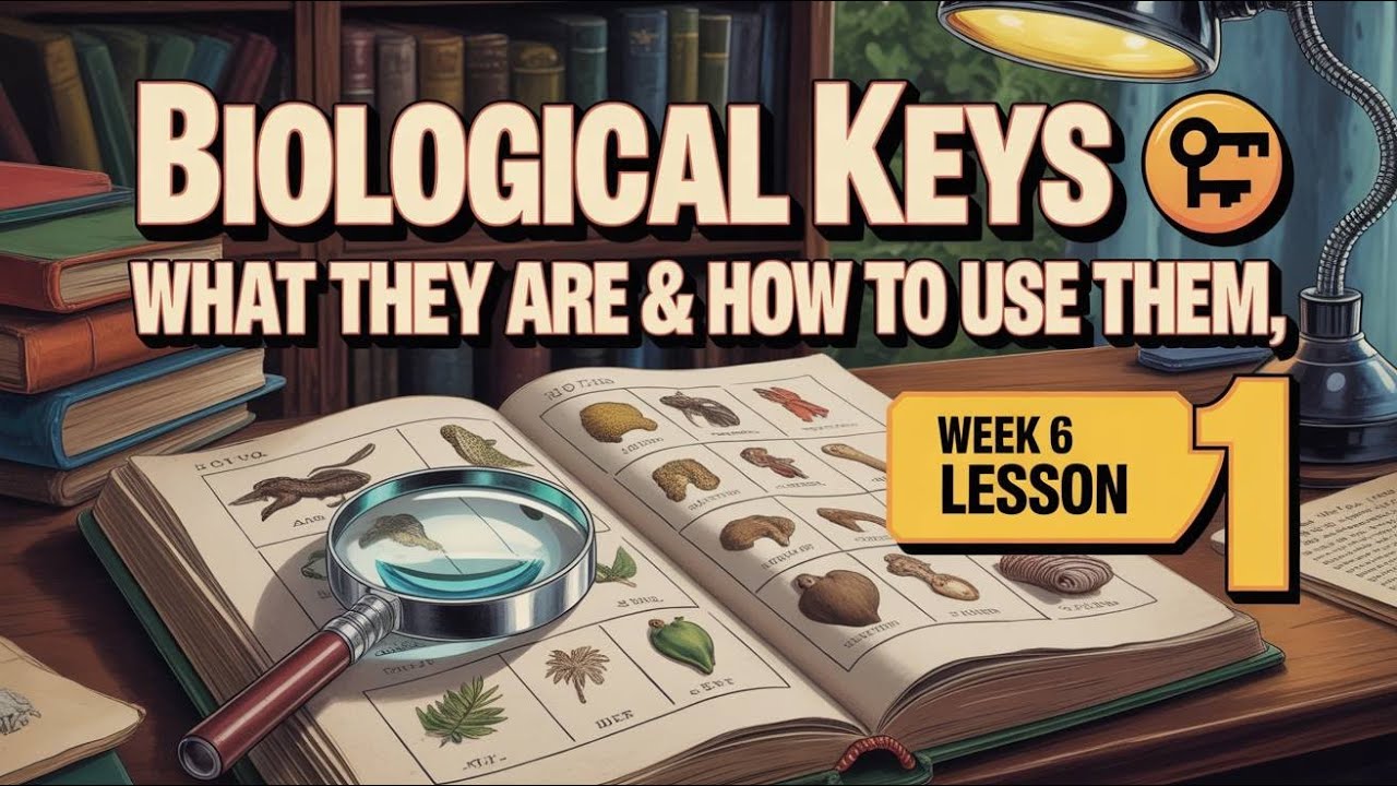 Biological keys, what they are and how to use them.