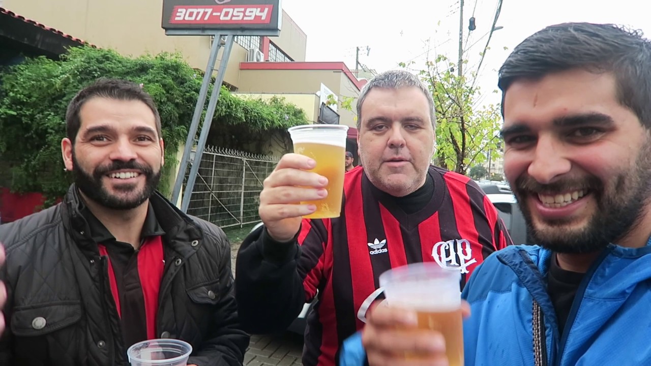 En La Arena da Baixada del Atletico Paranaense (Brasil) ocurrió algo que no nos había pasado!!