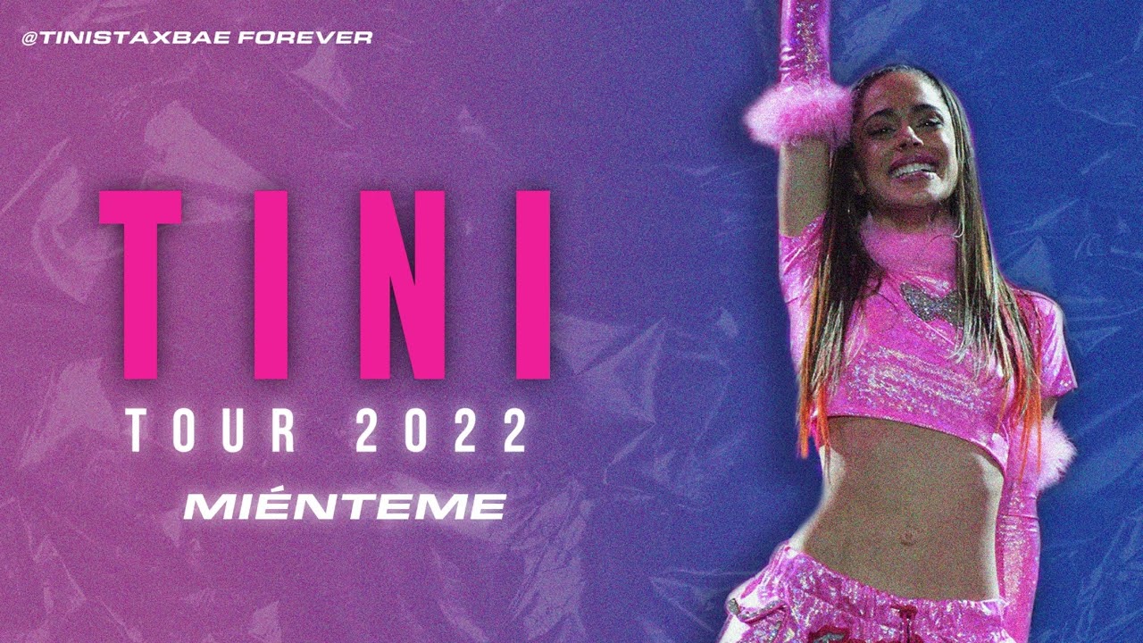 TINI, Maria Becerra - Miénteme (Live Studio - Tini Tour)