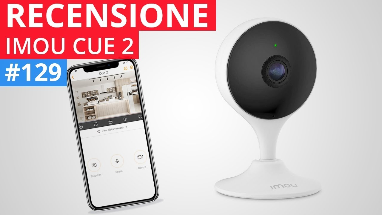 Recensione Imou Cue 2 per la videosorveglianza