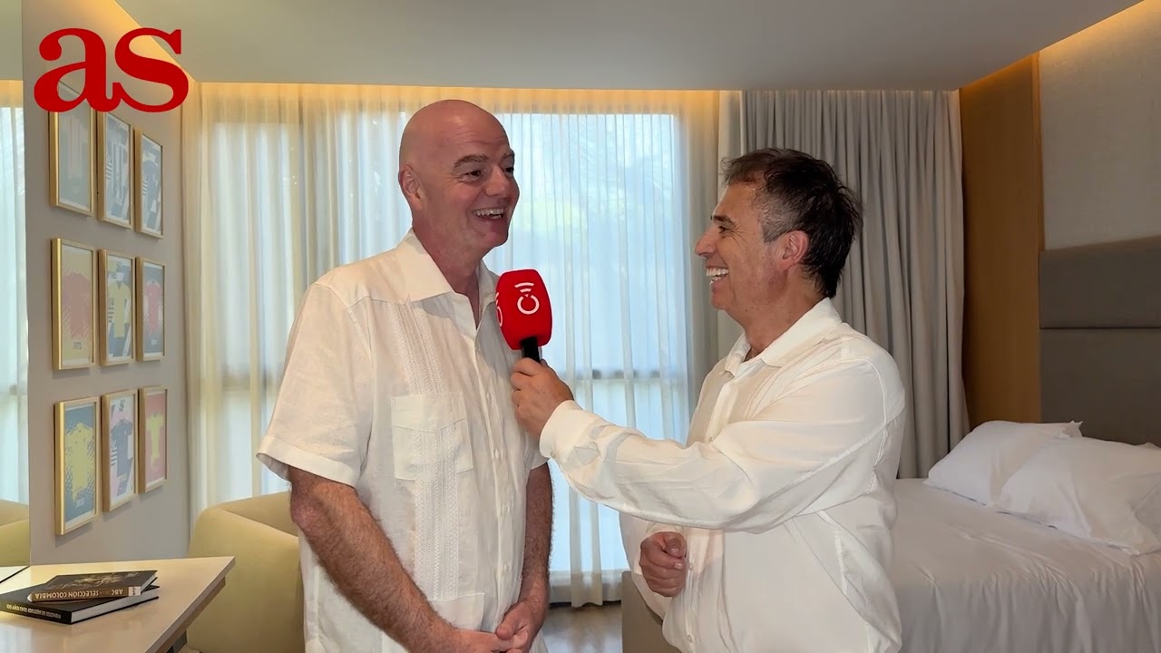 Gianni Infantino habla en primicia para PRISA Media Colombia: El mundial y su futuro