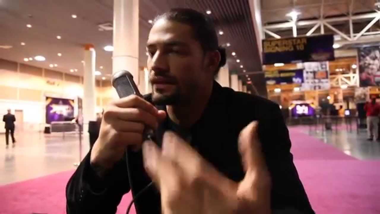 Роман Рейнс на шоу Wrestlemania XXX Spectacular Розенберга!