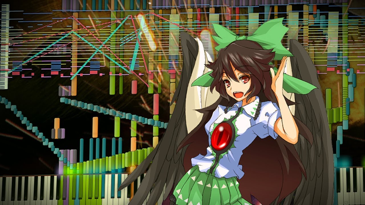 Synthesia: Touhou 11 - SOLAR SECT Of MYSTIC WISDOM ~ NUCLEAR FUSION | 47,000+ Notes | Black MIDI