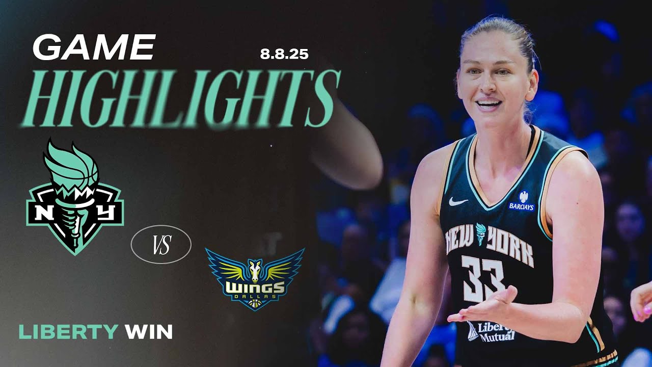 HIGHLIGHTS | Liberty Take Down Wings 88–77 for Third Straight Win